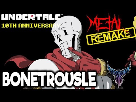 UNDERTALE Anniversary - Bonetrousle 【Intense Symphonic Metal Cover】