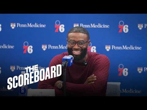 Jaylen Brown Ready to Chase a Championship After 'Crazy Transition' to Philly | The Scoreboard