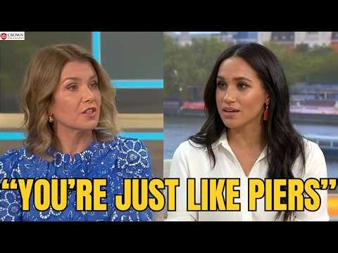 Meghan Markle Walks Off From Good Morning Britain After Heated Argument With Susanna Reid