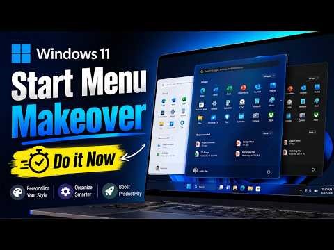 How To Customize Windows 11 Start Menu in 1 Minute ( 2026 )