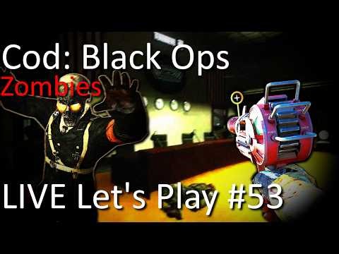 Call of Duty: Black Ops Zombies LIVE #53 | Trying to Survive | High Round Goal [Archive]