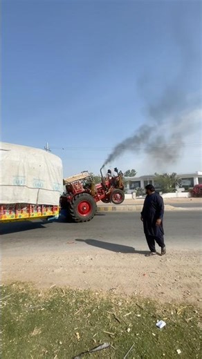 Belarus Tractor pulling heavy loaded trolley🔥|