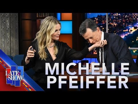 Self-Described "City Mouse" Michelle Pfeiffer On Montana, Acting With A Wolf, And Smelling Good