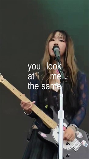 Wisp performing “Your face” at Gov ball 🥺♥️ | wisp