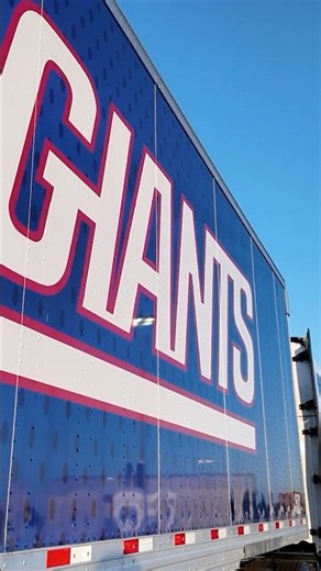 Next stop: Training Camp! 🚛 #giants #shorts #newyorkgiants #trainingcamp #nfl #football #packing