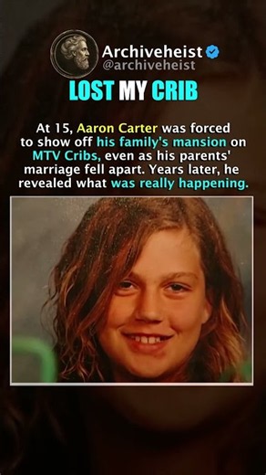 The Heartbreaking Truth Behind Aaron Carter's MTV Cribs Episode” #shorts