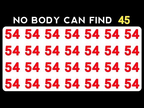 Sharp Eyes Test | Ready to Think Fast | Spot the Odd Number and Letter Edition