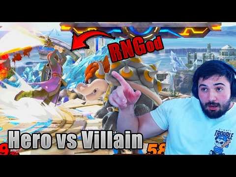 The Villain Wins in this Story! | Bowser vs Hero - Super Smash Bros Ultimate Elite Smash Match