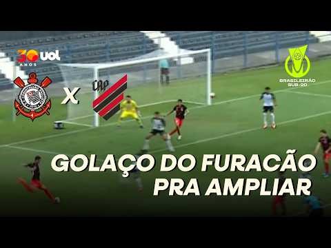 ATHLETICO PARANAENSE AMPLIA PRA CIMA DO CORINTHIANS COM GOLAÇO