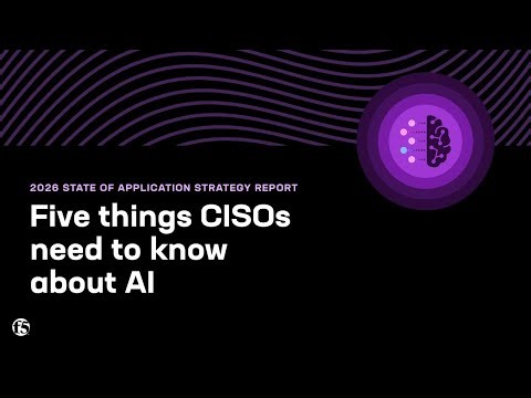 Five things CISOs need to know about AI | F5 State of Application Security Report