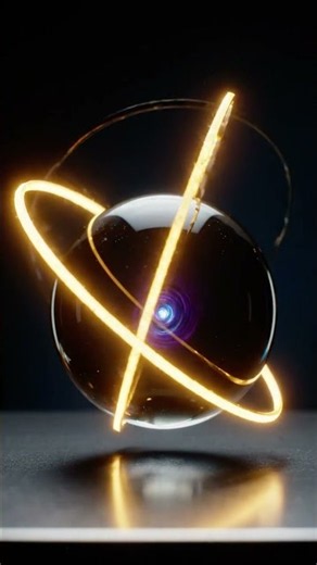 What’s Orbiting Inside This Black Hole Marble?