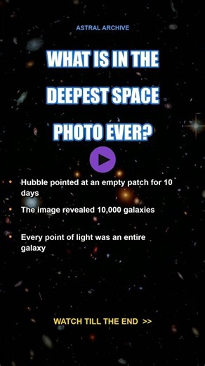 The Hubble Deep Field — 10,000 Galaxies in a Tiny Patch of Sky