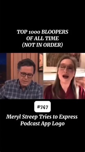 @history.purely on Instagram: "During a lighthearted interview, Meryl Streep tried to describe the logo of a podcast app using hand gestures and instantly realized she'd gone a little too far. What was meant to be a simple visual explanation suddenly looked very inappropriate, and the second it clicked, the room completely lost it. Streep immediately burst into laughter, trying to explain herself while knowing there was no saving the moment. The hosts couldn't keep it together either, turning a 