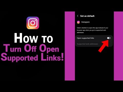 How to Turn Off Open Supported Links on Instagram [NEW]