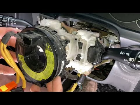 The best clock spring replacement video ever including SRS Air Bag