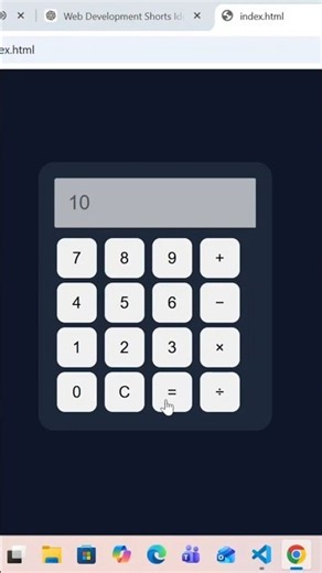🚀 Build a Professional Calculator | Using HTML, CSS & JavaScript!