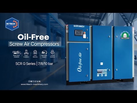 SCR G-Series Oil-Free Air Compressor for Critical Industrial Applications