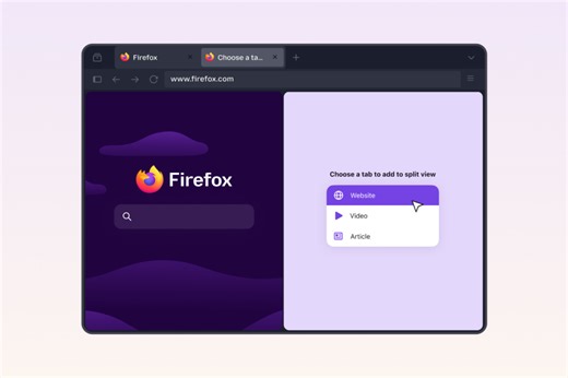 Split View in Firefox: Two tabs side by side, right where you need them | The Mozilla Blog