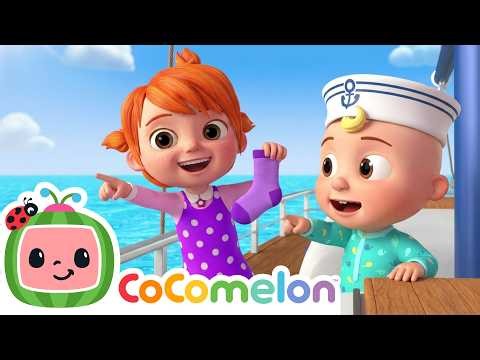 Row Row Row Your Boat | CoComelon Nursery Rhymes | Songs  For Kids | Toddler Learning Kids Songs