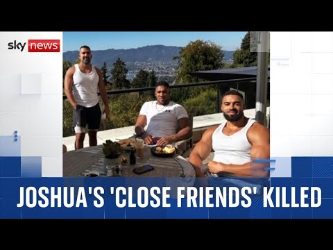 Two people killed in Anthony Joshua car crash named as 'close friends' of boxer