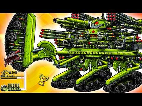 KV44M2 vs KV44 – Evolution Tank Boss Battle!