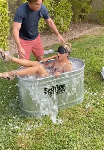 When she hits the ice 🥶 This original video was produced by Network Media, LLC and The Anna Show | Tips, Tricks & Funny Clips