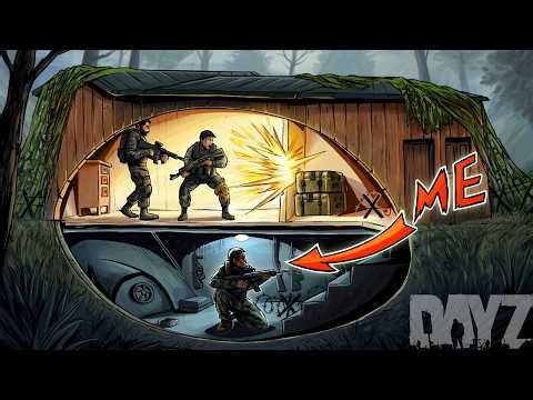 Building a HIDDEN UNDERGROUND SOLO BUNKER! - DayZ