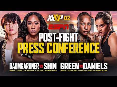 MVPW-02: Post Fight Press Conference with Alycia Baumgardner, Nat Dove, & Jahmal Harvey