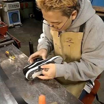 The Craziest Custom Vans Build You’ll Ever See! 🛠️ custom boot, #craftsmanship #shoemaking