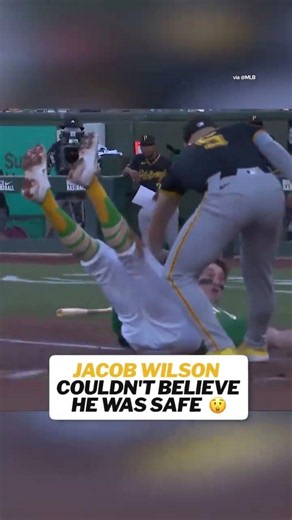 He literally went: 😲