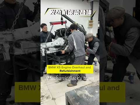BMW X5 Engine Overhaul and Refurbishment
