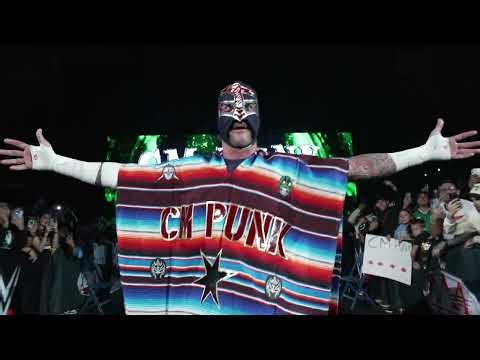 CM Punk makes an ELECTRFYING Lucha entrance: WWE Worlds Collide, Sept. 26, 2026