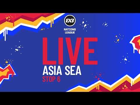 RE-LIVE | FIBA 3x3 Nations League 2026 - Asia SEA - Stop 6 | Pool Phase | #3x3Basketball