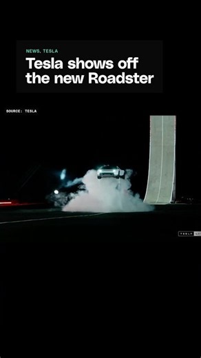 Tesla announces the new Roadster