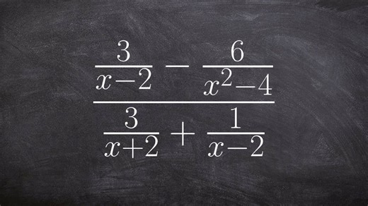Simplifying complex fractions