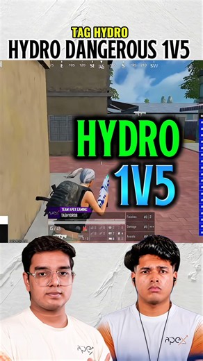 Hydro 1v5 🔥 #shorts #trending #esports #jonathan