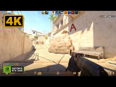 Counter-Strike 2 Gameplay 4K (No Commentary)