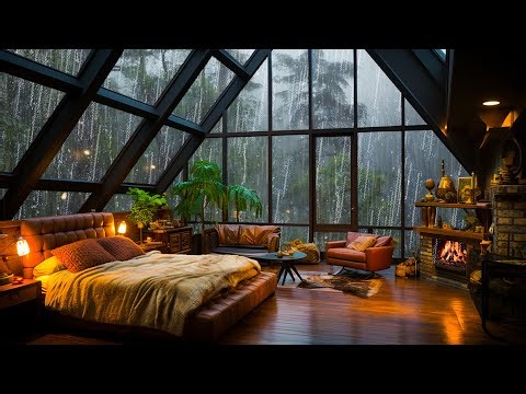 Rain Sounds for Sleeping No Ads — White Noise for Calming Stress, Night Relaxation, Gentle Focu