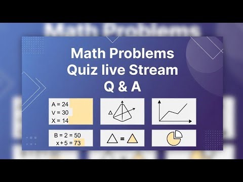 Can you outsmart this live math quiz? #mathquizlive