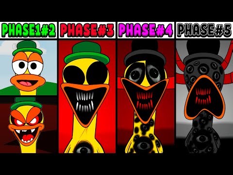 All Phases in New Incredibox Sprunki Oc of Pato: From Phase 1 to Phase 5