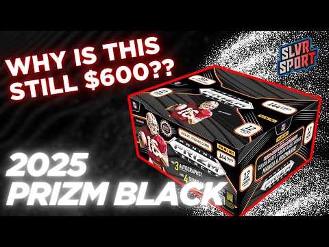LETS FIND OUT! - 2025 Prizm BLACK Football Hobby Box Opening