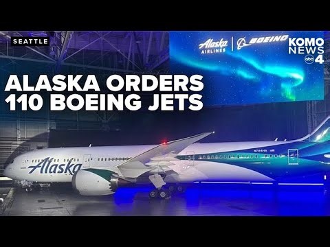 'American manufacturing is back:' Alaska Airlines orders record 110 Boeing jets