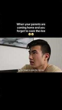 When you forget to cook the rice