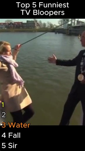 Top 5 Funniest TV Bloopers #funny