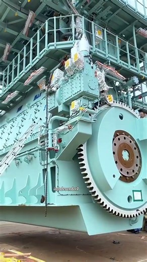 The Secret Power of Cargo Ships: How Huge Marine Engines Actually Work @XYZ_FACTS_96