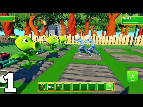 PVZ: Plant Vs Zombie First Person Gameplay Walkthrough Part #1 (Android/ios)