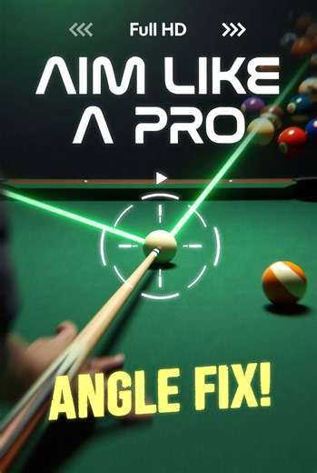 Struggling with angles? This quick pool tip shows how to aim cleaner, control spin, and pocket balls with confidence. Simple, practical, and match-ready. 🎱 #Billiards #PoolTips #8BallPool #CueSports #PoolPlayers | Pool Technique Pro USA