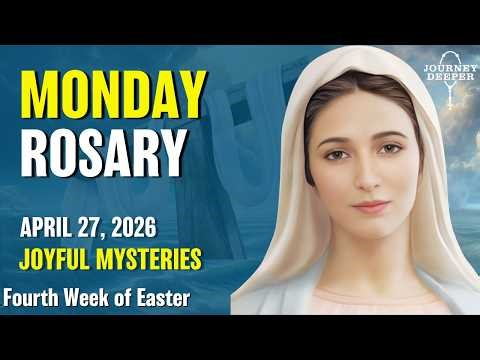 Monday Rosary 💛 Joyful Mysteries of the Rosary 💛 April 27, 2026 VIRTUAL ROSARY