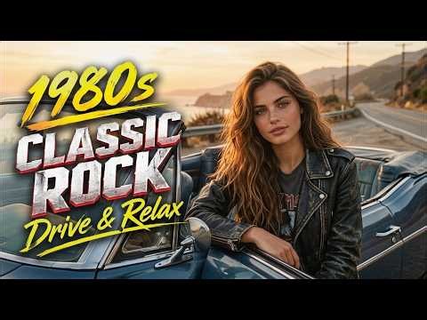 Best 80s Rock Songs Playlist | Classic Rock Anthems for the Open Road