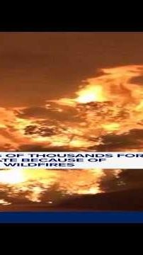 Hundreds of thousands forced to evacuate because of European wildfires